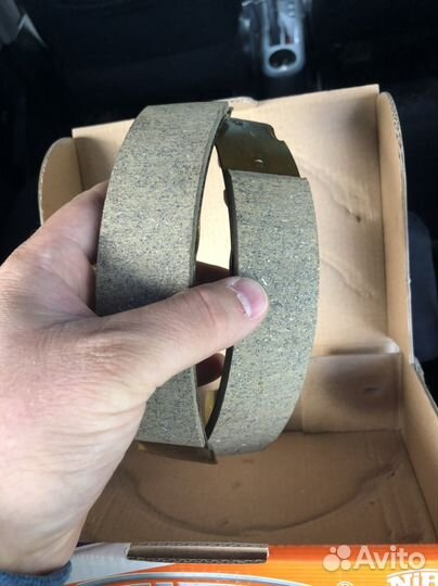 Задние тормозные колодки toyota yaris nibk