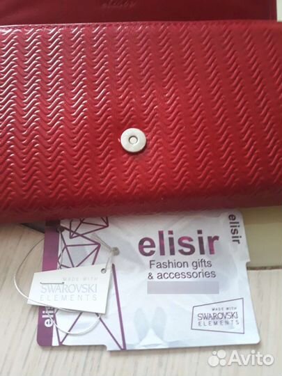 Кошелек кожаный новый, косметички