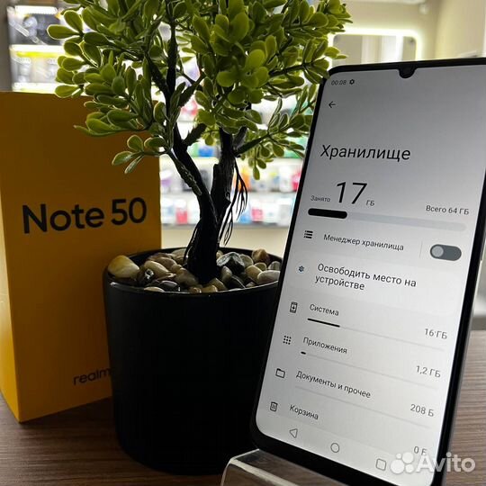 realme Note 50, 3/64 ГБ