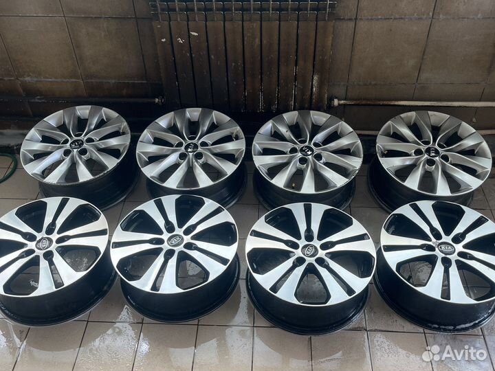 Литье диски r17 5x114 3 kia