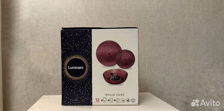 Набор посуды luminarc 12 предметов