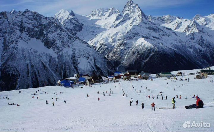 Турпоездка Домбай на 2 н 3-х разовое питание