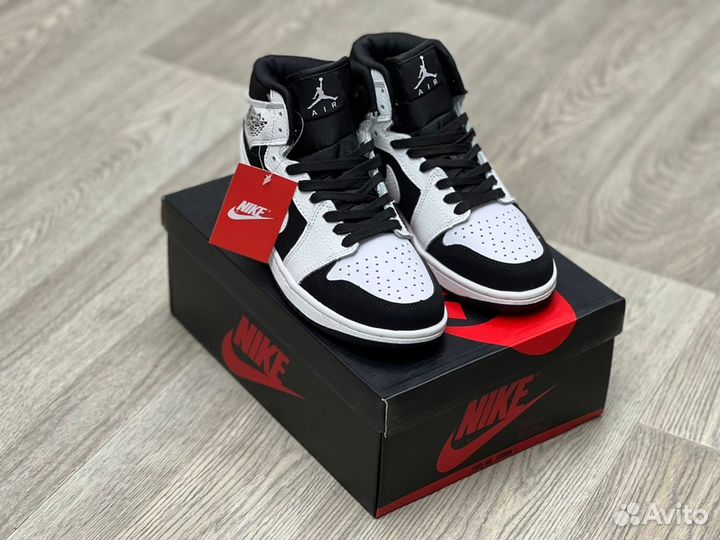 Кроссовки Air Jordan 1 Tuxedo (36-45)