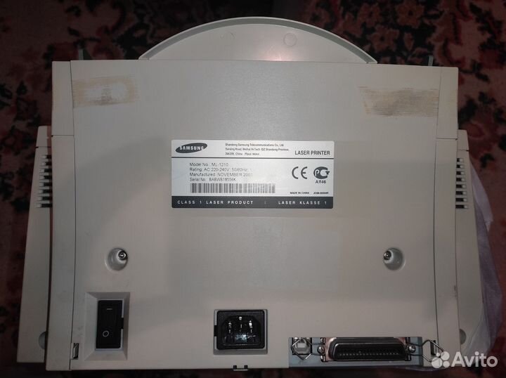 Принтер samsung ML 1210