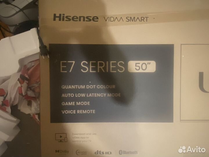 Телевизор hisense 50