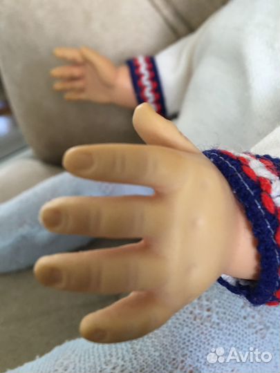 Кукла пупс Италия ratti Винтаж 40 см