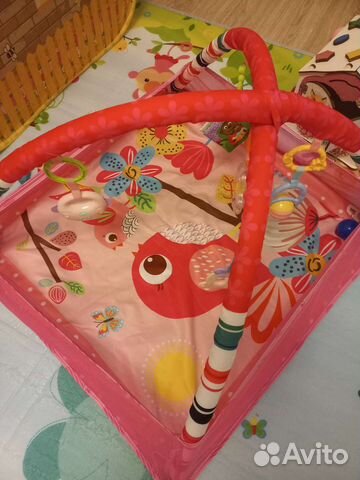 Развивающий коврик с коробкой после одного ребенка