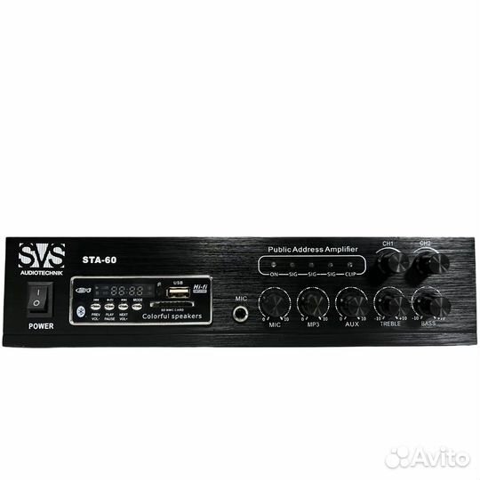 SVS Audiotechnik STA-60 Микшер-усилитель на 2 зоны