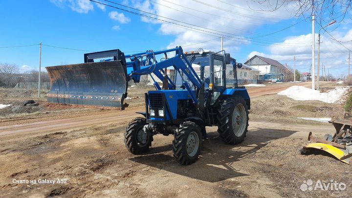 Отвал на кун мтз