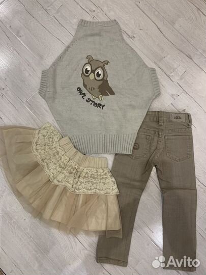 Одежда для девочки пакетом 104