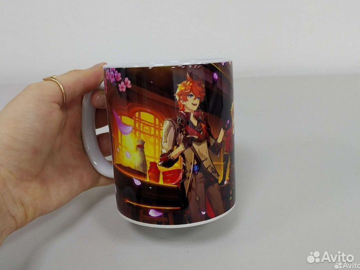 Кружки с аниме или своим дизайном, опт/розница