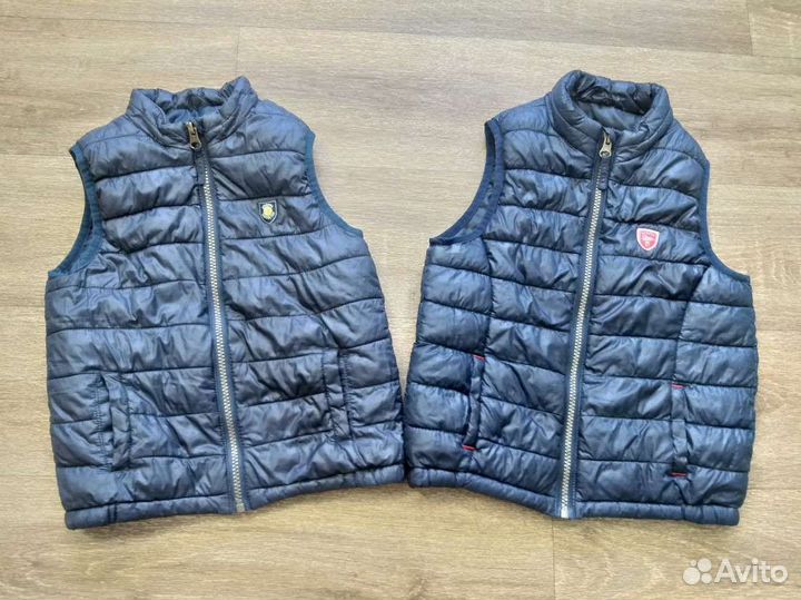 Жилетка для мальчика/двойню 110 см