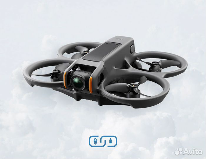 Квадрокоптер DJI DJI Avata 2 Fly More Combo 3 АКБ