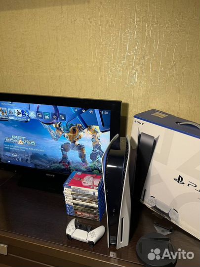 Sony playstation 5 ps5 с дисководом