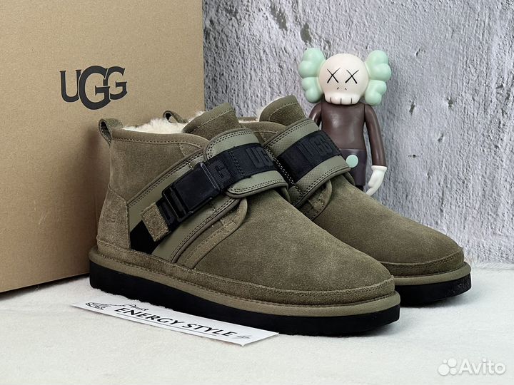 Ботинки угги Ugg Neumel Snapback Khaki
