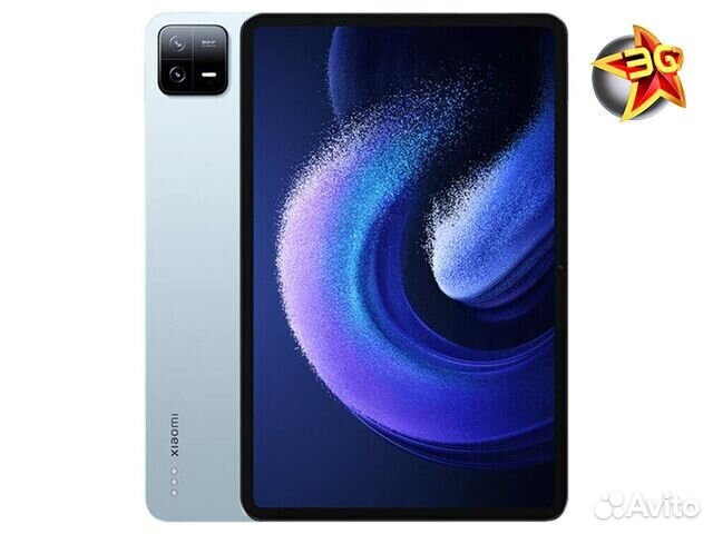 Планшет Xiaomi Pad 6 6/128Gb Blue