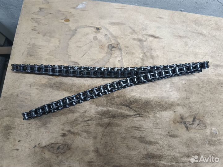 Цепь 420 шаг 112 зубьев на мопеды Карпаты
