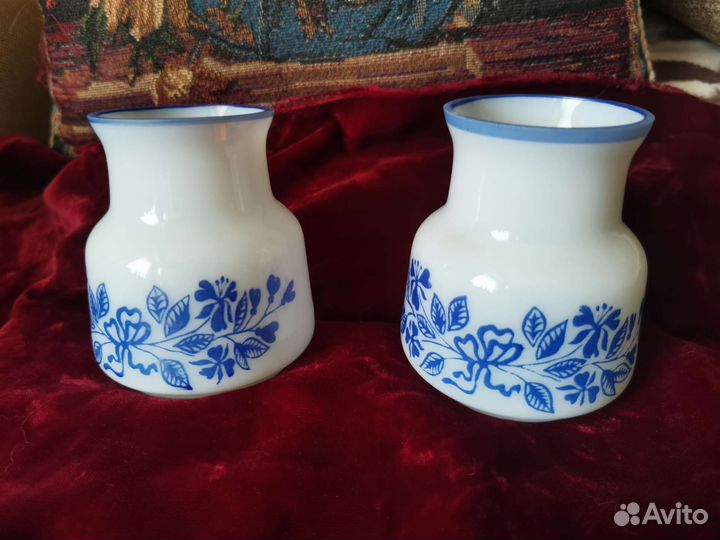 Вазы Конфетницы Цветное стекло Хрусталь СССР