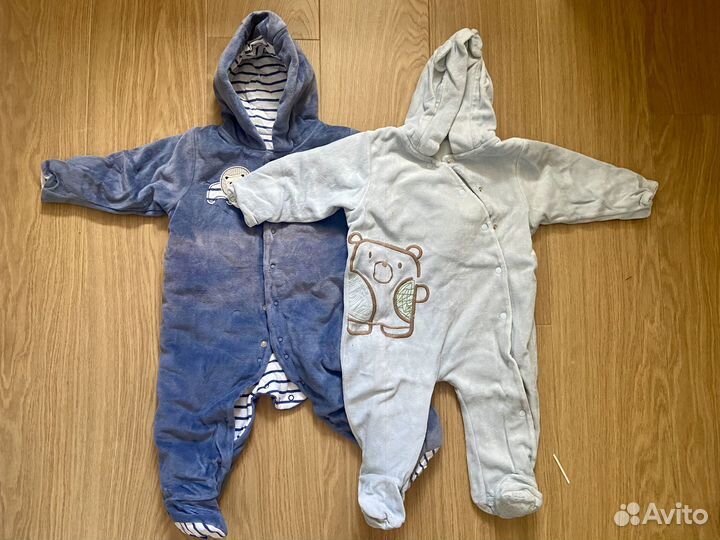 Комбинезон слип утепленный 80 Mothercare