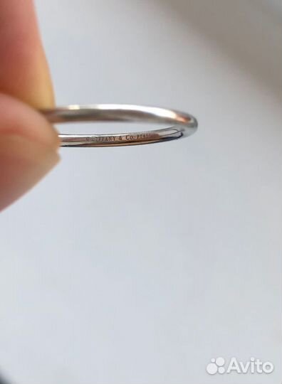 Обручальное кольцо tiffany&co