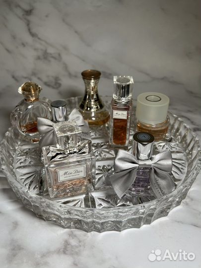 Хрустальный поднос/тарелка