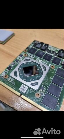 Видеокарта для ноутбука mxm rx480 4gb