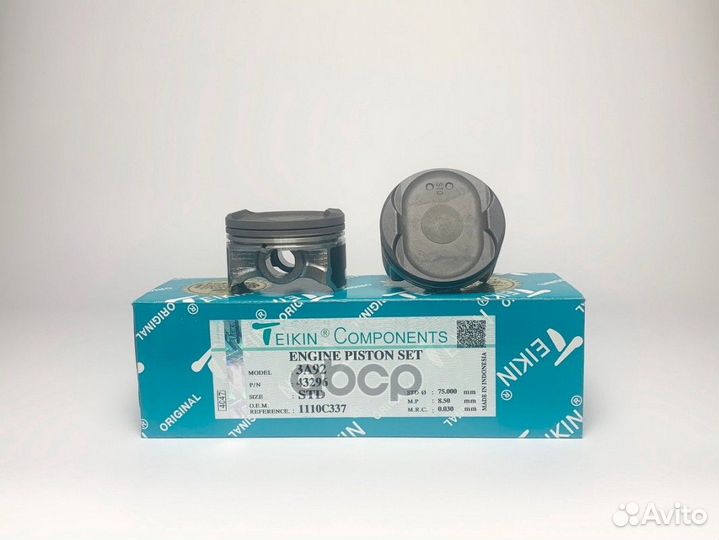 Поршень двигателя teikin 43296 STD (3шт/упак)