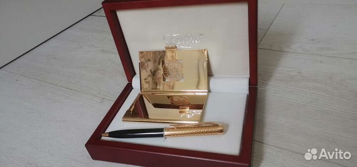 Подарочный набор verdie ручка и визитница