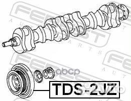 Шкив коленвала 1jzge/2jzge/2jzgte TDS-2JZ Febest