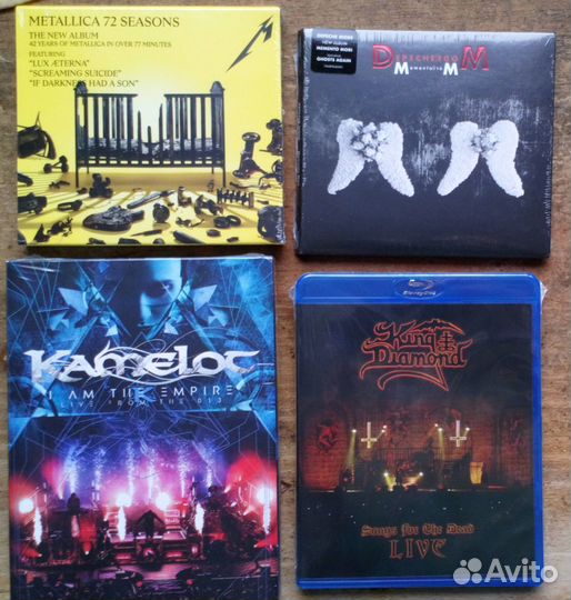 Музыкальные новинки на компакт дисках