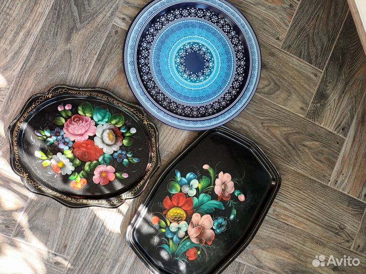 Подносы жостово СССР