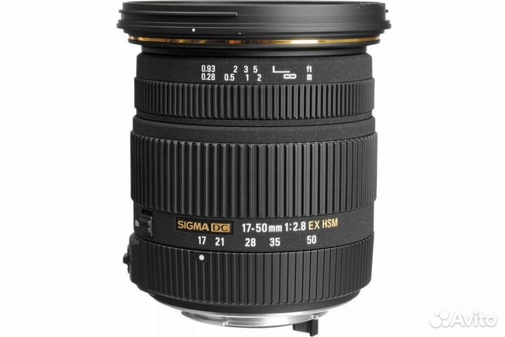 Объектив Sigma 17-50mm f/2.8 EX DC OS HSM Canon EF