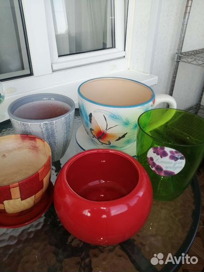 Кашпо горшок для цветов