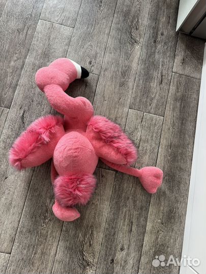 Игрушка мягкая фламинго