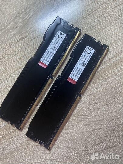 Оперативная память ddr4 hyperx fury 8gb