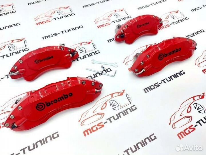 Brembo накладки суппортов алюминий Camaro 2016+