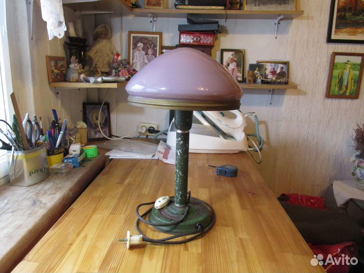 Лампа настольная СССР