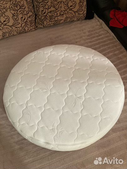 Матрас детский круглый 75 см