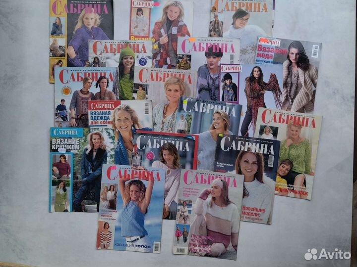 Журналы по вязанию разные