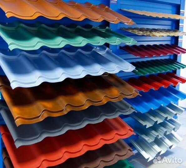 Металлочерепица, профнастил С8 /С20/С21/С35/С45