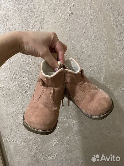 Сапоги ботинки для девочки hm 20-21