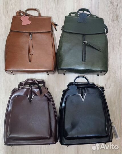 Рюкзаки женские новые (натуральная кожа)