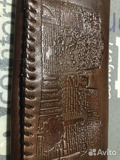 Кожаный мужской кошелёк Syria