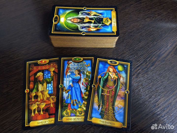 Карты таро - Золочёное Таро Чиро Марчетти