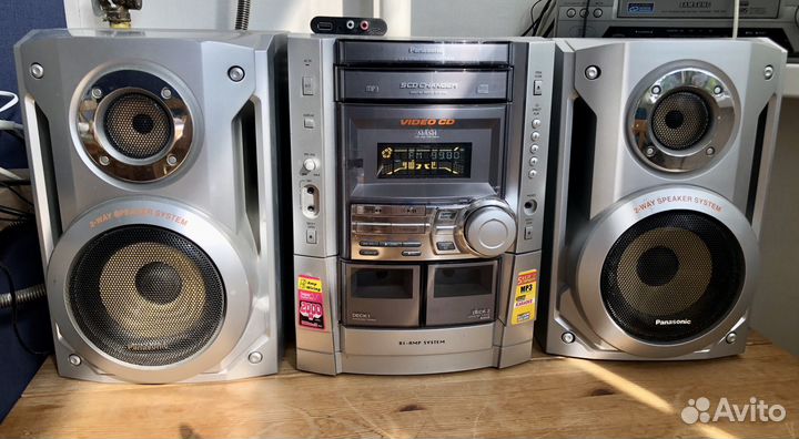 Hi-Fi Музыкальный центр Panasonic SA-Vk540, Мощь