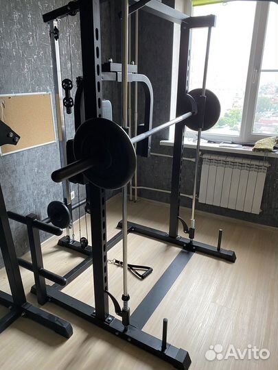 Тренажер смита,Гак машина, Тренажер жим ногами