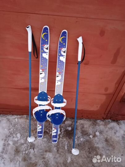 Лыжи беговые детские 90 см
