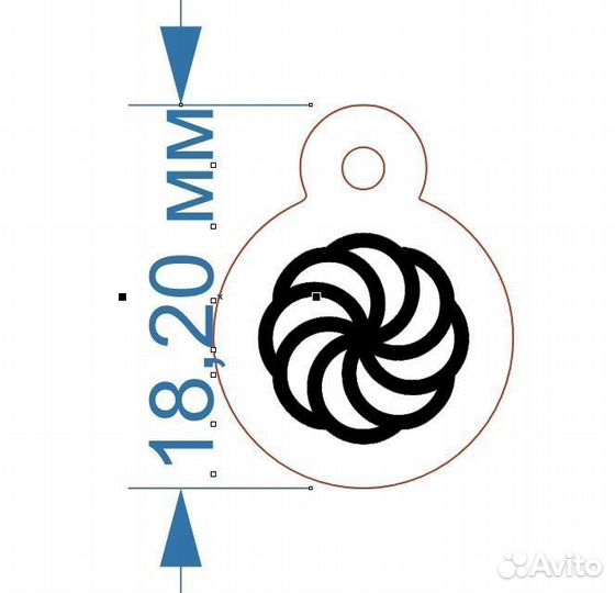 Брелок на телефон аревахач