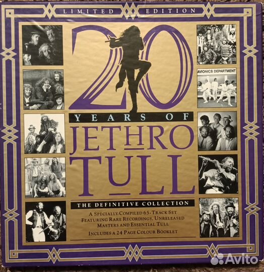 Фирменные виниловые пластинки Jethro Tull