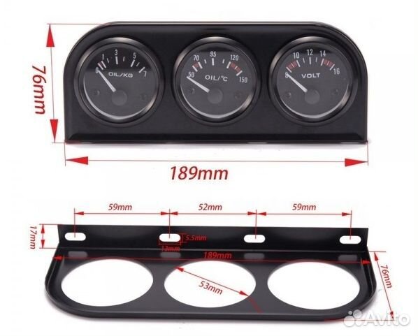 Подиум с датчиками 3в1 (Давление и температура мас